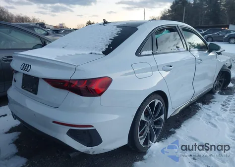 2023 Audi S3 Premium Plus Tfsi Quattro S Tronic z USA, uszkodzony, nr VIN WAUH3DGY6PA056412